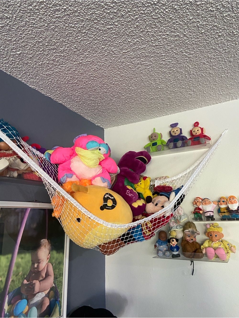 Mayapple Baby Sky Jungle Plush Toy Storage Hammock XL NWT